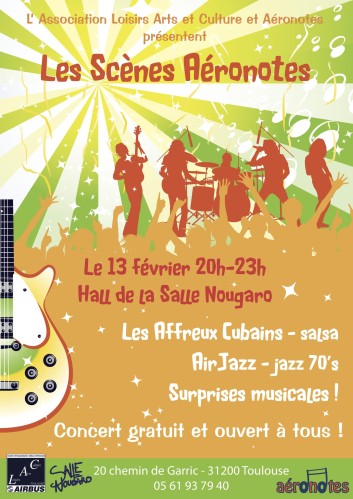 Affiche Scenes Aeronotes 13-02-2014